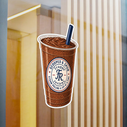 Scooped and Spun Frappe Reviews Kiss-Cut Vinyl Decal