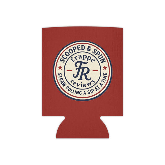 Koozie 'Scooped & Spun' Frappe Reviews Logo Can Cooler Koozie