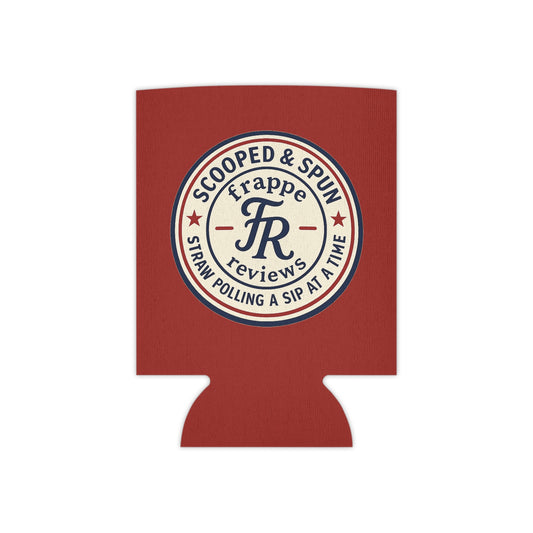 Koozie 'Scooped & Spun' Frappe Reviews Logo Can Cooler Koozie