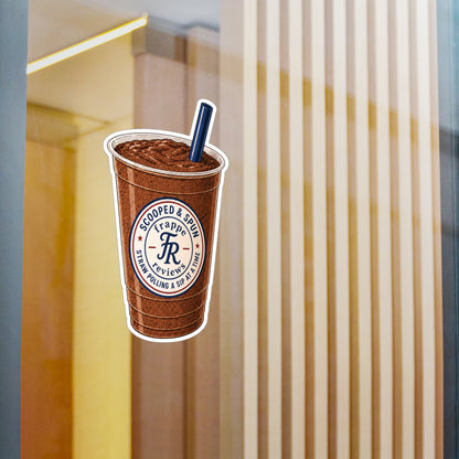 Scooped and Spun Frappe Reviews Kiss-Cut Vinyl Decal