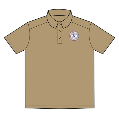 Men's Snag‑Proof Polo Shirt with Scooped and Spun Embroidery