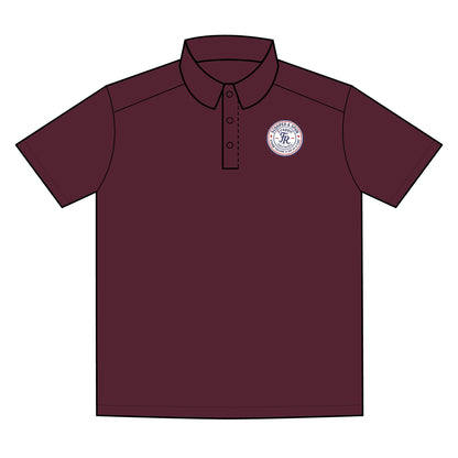 Men's Snag‑Proof Polo Shirt with Scooped and Spun Embroidery
