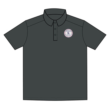 Men's Snag‑Proof Polo Shirt with Scooped and Spun Embroidery