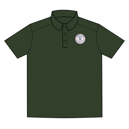 Men's Snag‑Proof Polo Shirt with Scooped and Spun Embroidery